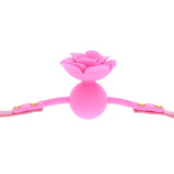 Taboom Malibu Rose Ball Mouth Gag Pink Silicone Fetish Bondage Play Accessory