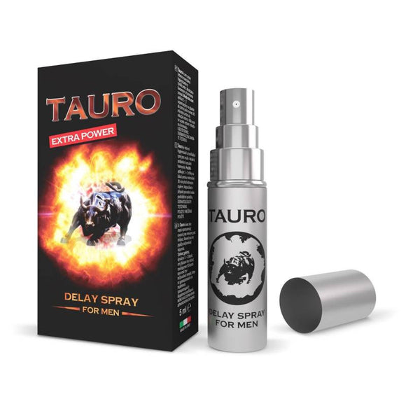 Tauro Delay Spray For Men Penis Desensitizing Natural Numb Sex Prolong Power 5ml