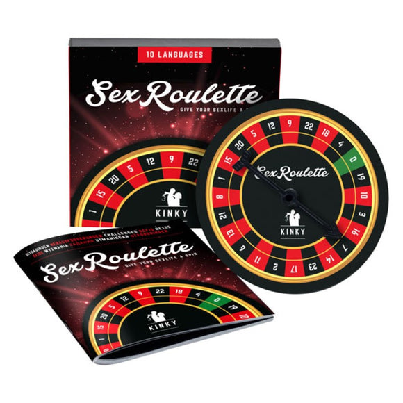 Tease & Please Kinky Sex Roulette Adult Couples Fantasy Dare Board Game