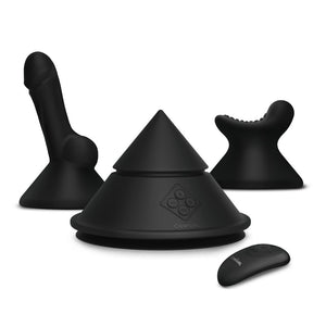 The Cowgirl Cone Shape Premium Sex Machine Rideable Remote App Control Vibrator Set Sex Toy