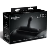 The Cowgirl Lone Ranger Sex Machine G-Spot Attachment Black Silicone Dildo