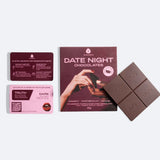 The Oh Collective Date Night Aphrodisiac Chocolates Dark Chocolate & Strawberry Popping Candy Truth or Dare