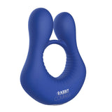 The Rabbit Company Deluxe Cock Ring Blue Vibrating Penis Bunny Sex Toy