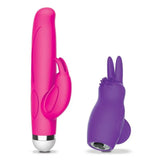The Rabbit Company The Mini Rabbit & Finger Rabbit Couple's Playtime Set
