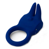 The Rabbit Company The Rabbit Love Ring Navy Blue Bunny Cock Ring Couples Sex Toy