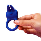 The Rabbit Company The Rabbit Love Ring Navy Blue Bunny Cock Ring Couples Sex Toy