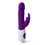 The Rabbit Company Sonic Rabbit Vibrator Purple Thrusting Bunny Sex Toy