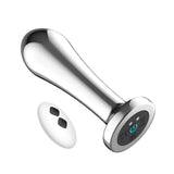 Toosh Remote Controlled Metal Vibrating Anal Plug 10 Speed USB Sex Toy