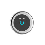 Toosh Remote Controlled Metal Vibrating Butt Plug 10 Speed Anal Sex Toy