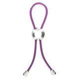 ToyJoy Adjustable Love Ring Tight Penis Band Purple Erection Enhancer