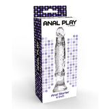 ToyJoy Anal Starter 6 Inch Clear Penis Dildo Beginners Realistic Butt Plug Probe Sex Toy