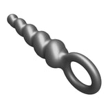 ToyJoy Buttocks 'The Screw' Metallic Silicone Plug
