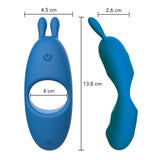 ToyJoy Designer Edition Super Hero Ultimate Couples C-Ring Penis Bunny Vibrator Sex Toy