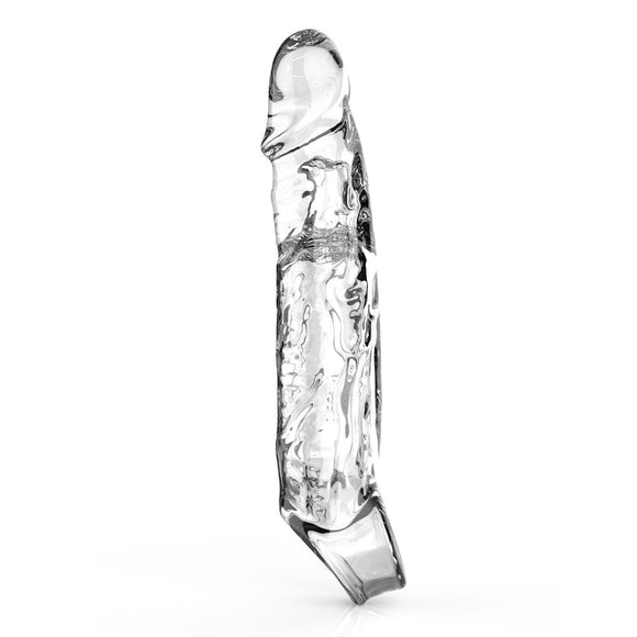 ToyJoy Get Real Penis Extension Sleeve Large Size Clear Cock Sheath Extra Length Girth