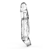 ToyJoy Get Real Penis Extension Sleeve Large Size Clear Cock Sheath Extra Length Girth