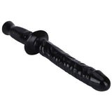ToyJoy Get Real The Manhandler 14.5 Inch Black Dildo Wand Realistic Penis Probe Sex Toy