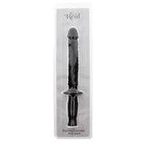 ToyJoy Get Real The Manhandler 14.5 Inch Black Dildo Wand Realistic Penis Probe Sex Toy