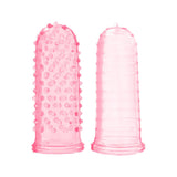 ToyJoy Sexy Finger Tip Ticklers Pink Textured Sleeve Set Masturbation