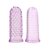 ToyJoy Sexy Finger Tip Ticklers Purple Textured Sleeve Set Masturbation Play