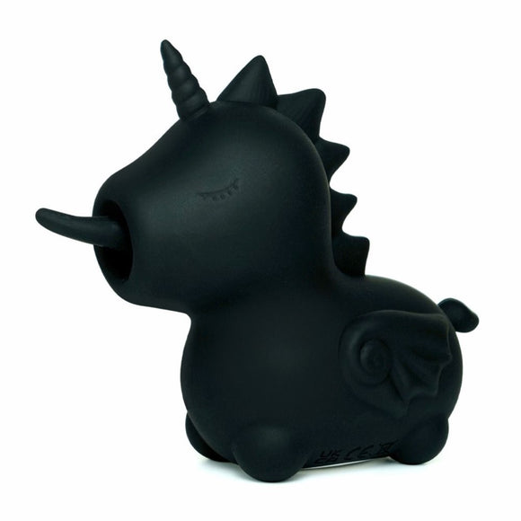 Unihorn Wild Spirit Twirling Mini Black Unicorn Vibe Cute Vibrator Fun Sex Toy