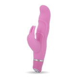 Vibe Therapy Angora Rabbit Vibrator Pink Bunny G-Spot Massager Sex Toy