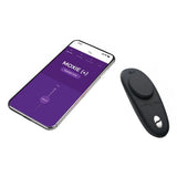 We-Vibe Moxie+ Panty Vibrator Satin Black Remote App Control Sex Toy