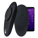 We-Vibe Moxie+ Panty Vibrator Satin Black Remote App Control Sex Toy