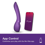 We-Vibe Wand 2 Massager Purple App Control Quiet Vibrator Fun Sex Toy