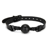 Whipsmart Diamond Deluxe Ball Gag Interchangeable Silicone Breathable Restraint