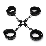 Whipsmart Diamond Collection Deluxe Hogtie Connector Cuffs Wrist Ankle Restraint