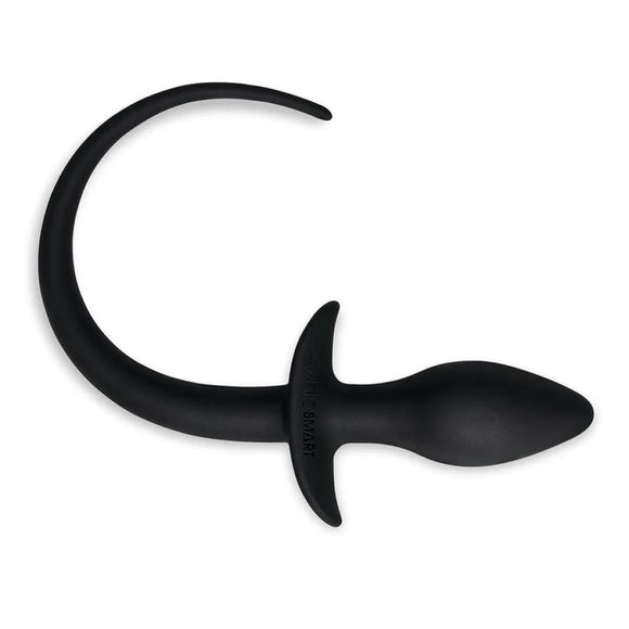Whipsmart Furry Tales Doggy Tail Butt Plug Puppy Role Play Fetish Black Silicone Anal Sex Toy