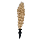 Whipsmart Furry Tales Pony Tail Silicone Butt Plug Blonde Hair Anal Fetish Cosplay Fantasy Play
