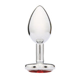 Whipsmart Heartbreaker 2.5" Heart Crystal Jewel Butt Plug Small Size Beginners Anal Sex Toy