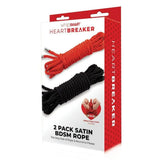 Whipsmart Heartbreaker Satin BDSM Rope (2 Pack) Shibari Fetish Play