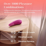 Womanizer Enhance Clitoral Stimulator Air Pressure Vibrator Pink Womans Pleasure Sex Toy