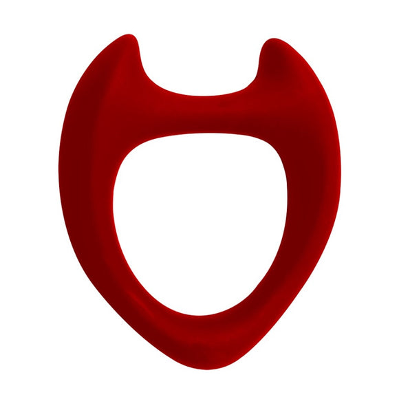 Wooomy Toro Cock Ring Large Size Red Bull Silicone Penis Erection Band Sex Toy