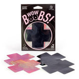 Wow Boobs! Cross Nipple Pasties Covers Set Adhesive Sexy Body Stickers