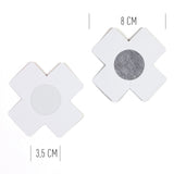 Wow Boobs! Cross Nipple Pasties Covers Set Adhesive Sexy Body Stickers