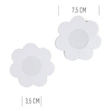 Wow Boobs! Flower Nipple Pasties Covers Set Adhesive Sexy Body Stickers
