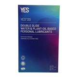 YES DG Double Glide Natural Lubricant Combo Pack Organic Plant Oil Based Lube Set