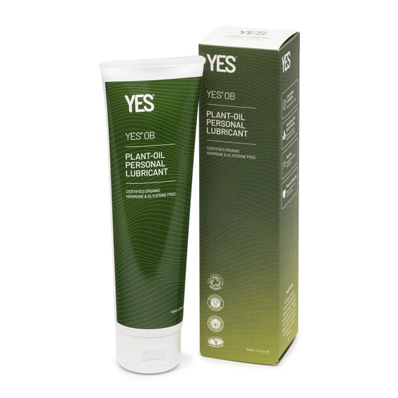 YES OB Plant-Oil Based Organic Personal Lubricant 140ml Natural Sex Lube For Women