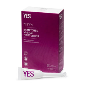 YES Vaginal Moisturiser Applicators 6 x 5ml Dryness Gel Organic PH Matched Balance