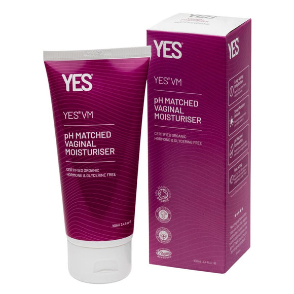 Yes Vaginal Moisturising Gel Organic Sensitive Anti Itch Dryness Natural Comfort 100ml