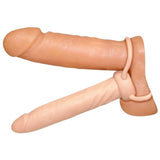 You2Toys Anal Special Dildo Light Strap On Penis Double Penetration Cock Scrotum Ring DP Sex Toy
