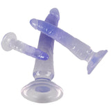 You2Toys Crystal Clear Anal Training Set Blue Transparent Penis Dildo 3 Size Butt Plug Kit