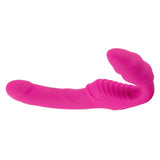You2Toys Double Teaser Remote Controlled Strapless Strap-On 2 Couples Vibrating Pink Dildo Sex Toy