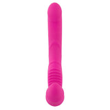 You2Toys Double Teaser Remote Controlled Strapless Strap-On 2 Couples Vibrating Pink Dildo Sex Toy