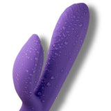 You Love Me Get Me Dual Vibrator Purple Bunny Rabbit Vibe Fun Sex Toy
