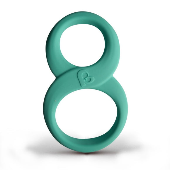 You Love Me Grip Me Cock & Ball Ring Green Double Penis Testicle Band