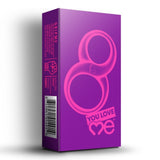 You Love Me Grip Me Cock & Ball Ring Green Double Penis Testicle Band